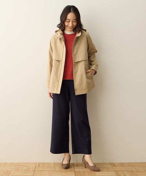 DECOY SINCE 1981（デコイシンスイチキュウハチイチ）の「ニットベスト【大きいサイズあり】（カーディガン/ボレロ・レディース・オレンジ/ネイビー/グレー・M/L/LL/3L/4L）」の21枚目の写真