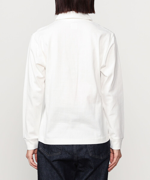 ANATOMICA（アナトミカ）の「ANATOMICA | BESSIE PULLOVER WOMEN（ポロシャツ・レディース・ホワイト/ブラック・ONE）」の7枚目の写真
