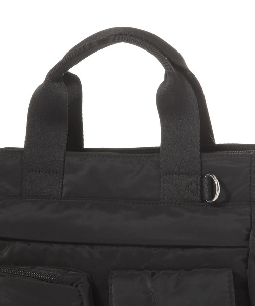 LAKOLE（ラコレ）の「マルチポケット2WAYトートバッグ / 593305（トートバッグ・レディース・ブラウン/オフホワイト/ブラック/ライトグレー・FREE）」の12枚目の写真