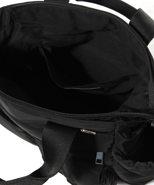 LAKOLE（ラコレ）の「マルチポケット2WAYトートバッグ / 593305（トートバッグ・レディース・ブラウン/オフホワイト/ブラック/ライトグレー・FREE）」の18枚目の写真