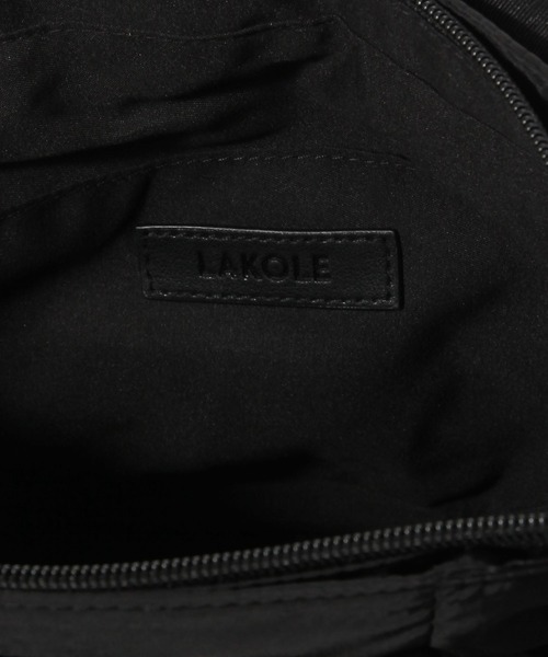 LAKOLE（ラコレ）の「マルチポケット2WAYトートバッグ / 593305（トートバッグ・レディース・ブラウン/オフホワイト/ブラック/ライトグレー・FREE）」の19枚目の写真