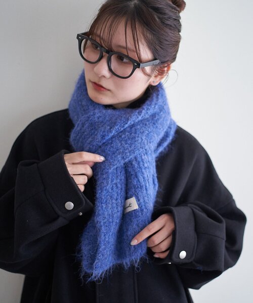 セール】カラーニットマフラー（マフラー）｜DISCOAT（ディスコート