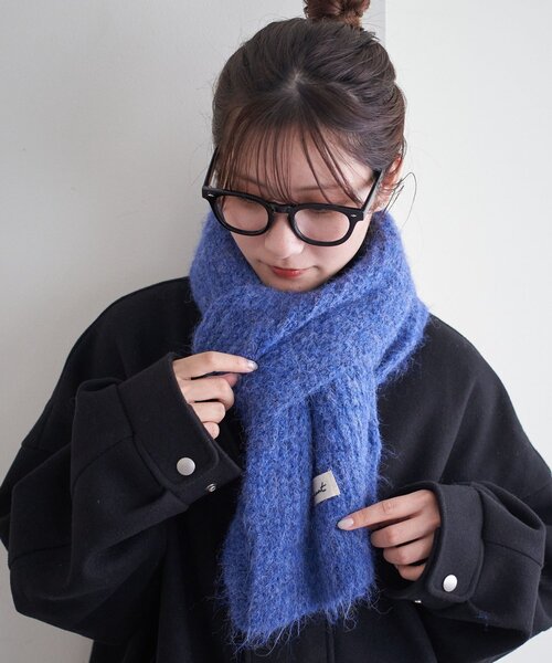 セール】カラーニットマフラー（マフラー）｜DISCOAT（ディスコート