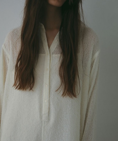 ETRE TOKYO(エトレトウキョウ)の「ブラッシュドチュールオールインワン(つなぎ/オールインワン・レディース・ブラック/オフホワイト・S/M)」の14枚目の写真