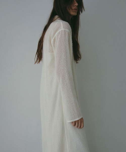 ETRE TOKYO(エトレトウキョウ)の「ブラッシュドチュールオールインワン(つなぎ/オールインワン・レディース・ブラック/オフホワイト・S/M)」の15枚目の写真