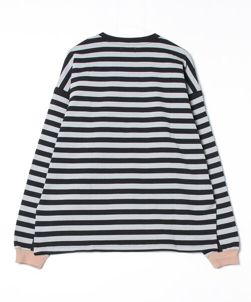 ATELANE(アテレーン)の「ATELANE ヘビーボーダーL/STEE 長袖(Tシャツ/カットソー・メンズ・ブラック系/ホワイト系・M/L)」の19枚目の写真