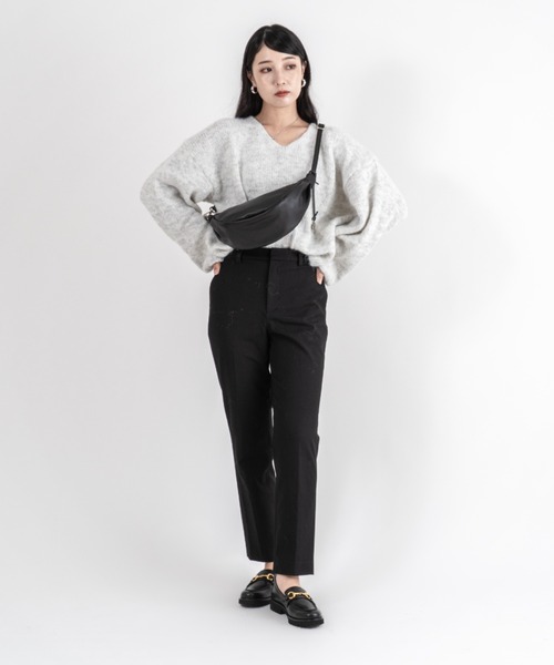 marco masi（マルコマージ）の「【MARCO MASI/マルコマージ】ショルダーバッグ ムーンバッグ（ショルダーバッグ・レディース・ブラック系その他/ブラック/アイボリー/ベージュ・FREE）」の12枚目の写真