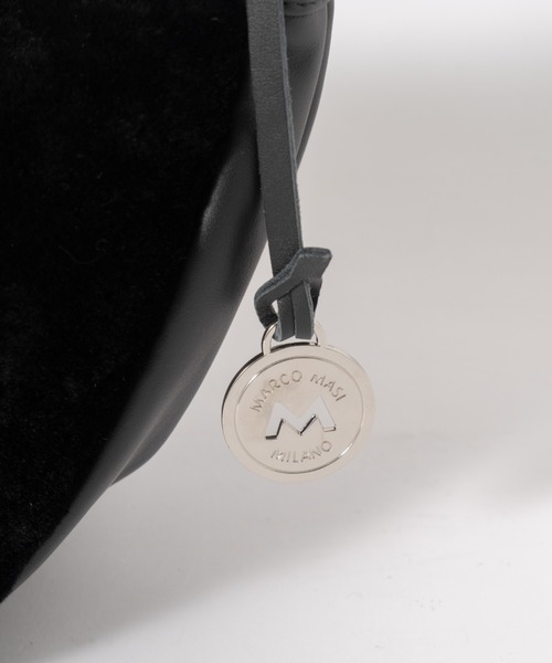 marco masi（マルコマージ）の「【MARCO MASI/マルコマージ】ショルダーバッグ ムーンバッグ（ショルダーバッグ・レディース・ブラック系その他/ブラック/アイボリー/ベージュ・FREE）」の7枚目の写真