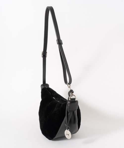 marco masi（マルコマージ）の「【MARCO MASI/マルコマージ】ショルダーバッグ ムーンバッグ（ショルダーバッグ・レディース・ブラック系その他/ブラック/アイボリー/ベージュ・FREE）」の6枚目の写真