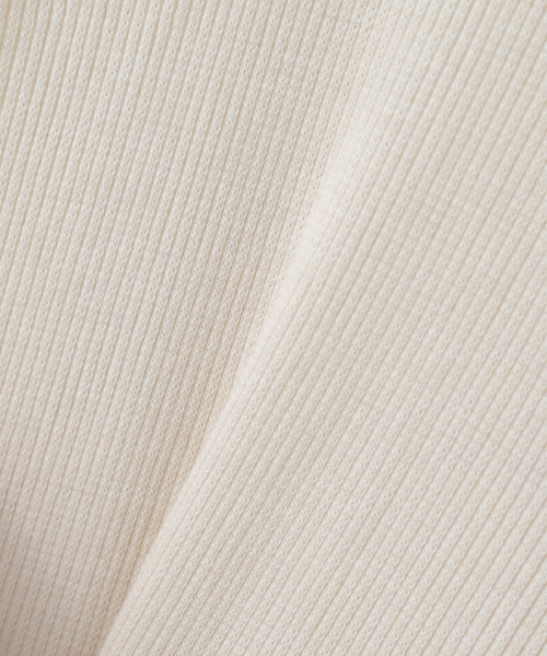 HAKUJI(ハクジ)の「HAKUJI/ハクジ Wool rib L/S プルオーバー H232547(Tシャツ/カットソー・レディース・カーキ/ホワイト・FREE)」の9枚目の写真