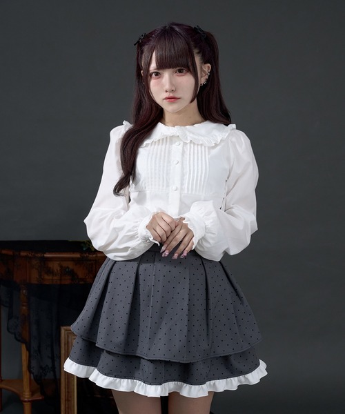 コルセットフリルブラウス（シャツ/ブラウス）｜Pal elfy（パル