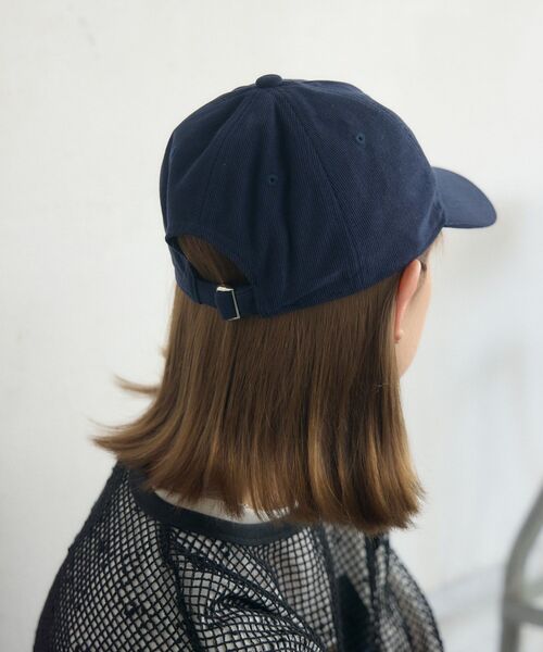 casita(RETRO GIRL)(カシータ)の「コーデュロイキャップ(キャップ・レディース・オフホワイト/ブルー/ブラウン・ONE SIZE)」の20枚目の写真