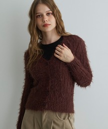 Mirette（ミレット）の「シャギーニットカーディガン / Shaggy Knit Cardigan（カーディガン/ボレロ・レディース）」