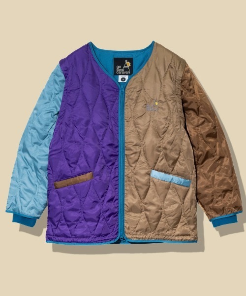 go slow caravan（ゴースローキャラバン）の「ロフテック 中綿2WAY クレイジーカーデ（ブルゾン・メンズ・その他2/その他1・X-LARGE/LARGE/MEDIUM）」の2枚目の写真