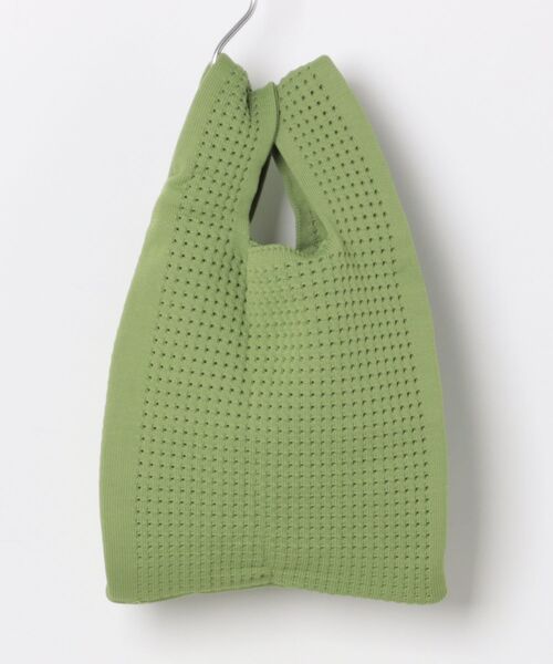 styiro（スタイロ）の「無地ニットバッグ（ハンドバッグ・レディース・グリーン/アイボリー/ブラック・FREE）」の20枚目の写真