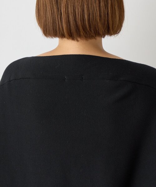 un dix cors（アンディコール）の「《着回し力抜群》14ハイゲージ肩裾ラウンドプルオーバー（ニット/セーター・レディース・ブラック/アイボリー/レッド・FREE）」の20枚目の写真