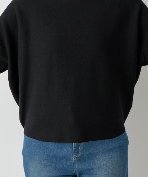 un dix cors（アンディコール）の「《着回し力抜群》14ハイゲージ肩裾ラウンドプルオーバー（ニット/セーター・レディース・ブラック/アイボリー/レッド・FREE）」の18枚目の写真