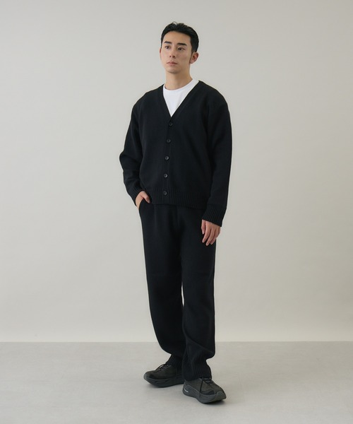 kuros'オリジナル】ウールカシミヤニットパンツ（その他パンツ