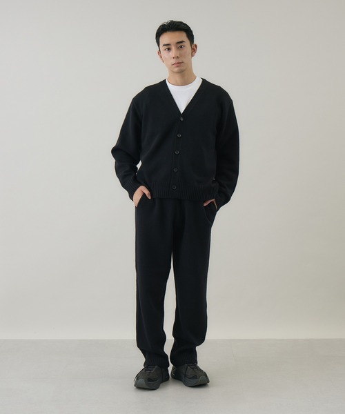 kuros'オリジナル】ウールカシミヤニットパンツ（その他パンツ