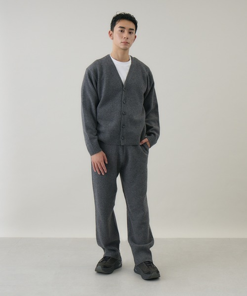kuros'(クロス)の「【kuros’オリジナル】ウールカシミヤニットパンツ(その他パンツ・レディース・チャコールグレー/ブラック・MEDIUM/LARGE)」の12枚目の写真