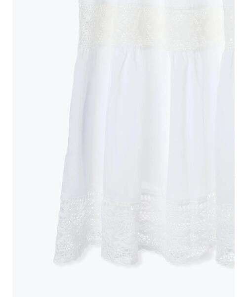 Te chichi TERRASSE（テチチテラス）の「レーステープギャザースカート《2025autumn catalog item》（スカート・レディース・ブラウン/ブラック/オフホワイト・F）」の15枚目の写真