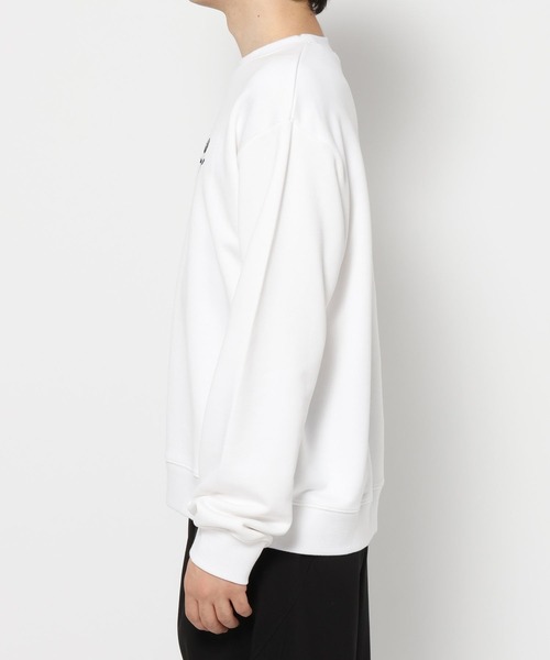 HARE（ハレ）の「フラワーHAREロゴスウェット(HARE)（スウェット・メンズ・ブラック/レッド/グレー系その他/ホワイト/パープル・SMALL/MEDIUM）」の7枚目の写真