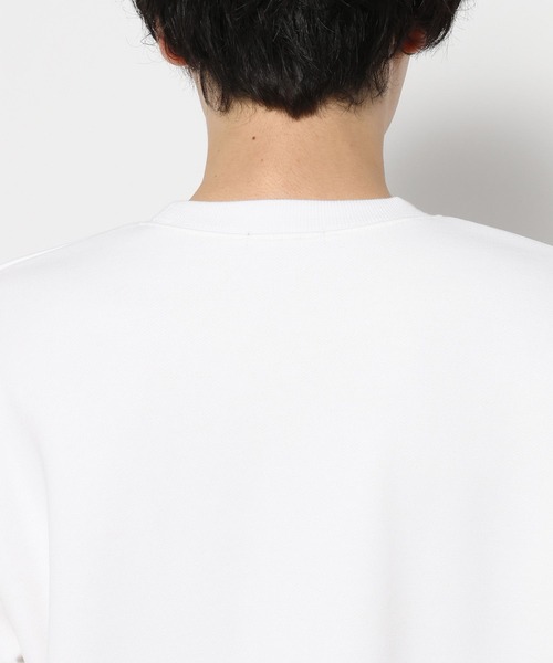 HARE（ハレ）の「フラワーHAREロゴスウェット(HARE)（スウェット・メンズ・ブラック/レッド/グレー系その他/ホワイト/パープル・SMALL/MEDIUM）」の10枚目の写真