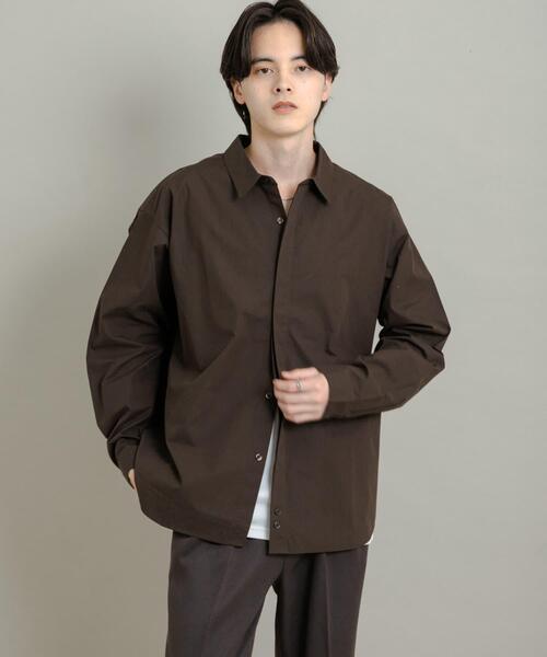 セール】コンフォートピーチブロードシャツ（シャツ/ブラウス）｜SENSE