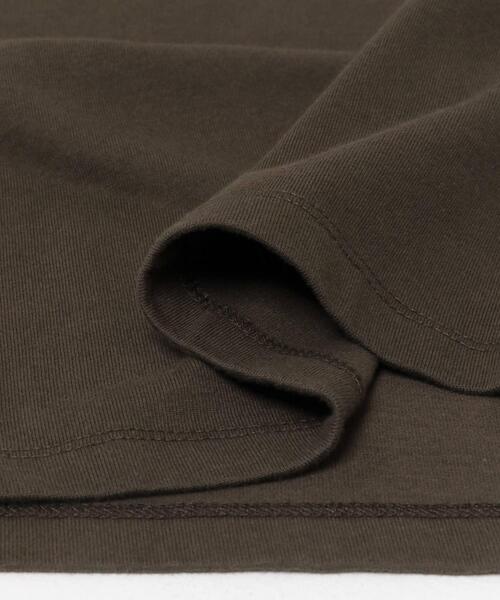 URBAN RESEARCH DOORS（アーバンリサーチドアーズ）の「Grow Organic クルーネックロングスリーブTシャツ（Tシャツ/カットソー・レディース・ブラウン/オフホワイト・MEDIUM）」の10枚目の写真