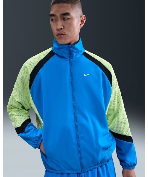 NIKE（ナイキ）の「《NIKEアパレル》AS M NK WVN ICON JKT STRT FV SN（その他アウター・メンズ・ブラック/ブルー系・2XL/L/M/S/XL）」の7枚目の写真