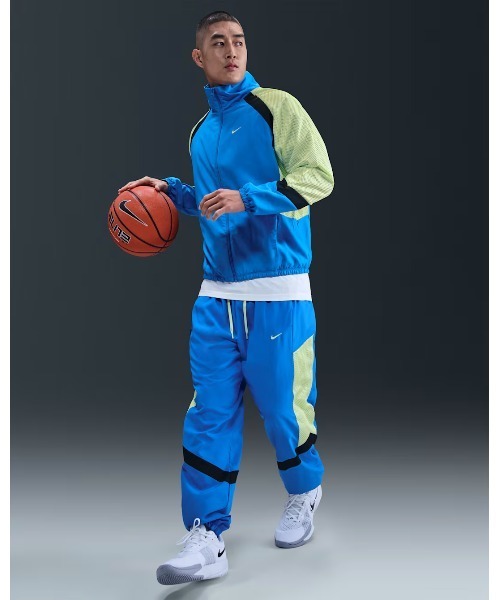 NIKE（ナイキ）の「《NIKEアパレル》AS M NK WVN ICON JKT STRT FV SN（その他アウター・メンズ・ブラック/ブルー系・2XL/L/M/S/XL）」の9枚目の写真