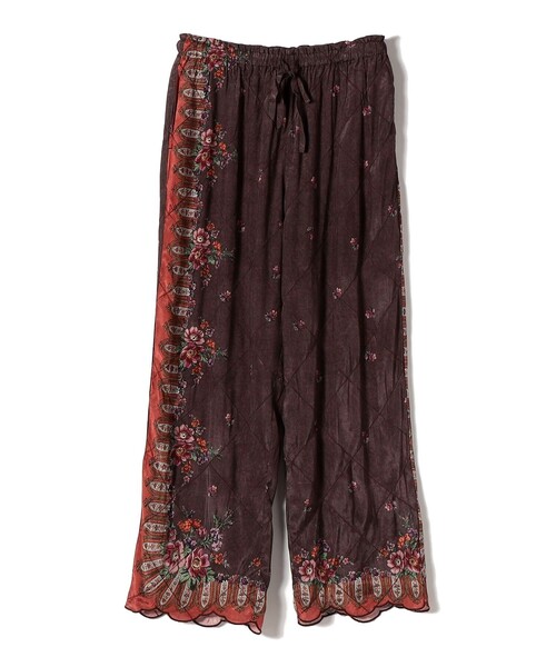 クリンクルクリンクルクリンクル　プリントキルティングパンツ crinkle crinkle crinkle（クリンクルクリンクルクリンクル）の