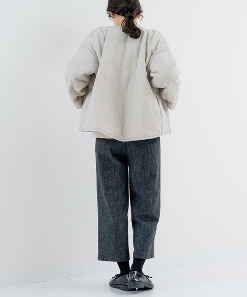 ANNA LUNA(アンナルナ)の「【ANNA LUNA】 2WAY 中綿 リバーシブル ブルゾン(ブルゾン・レディース・ベージュ/ブラック・MEDIUM)」の17枚目の写真