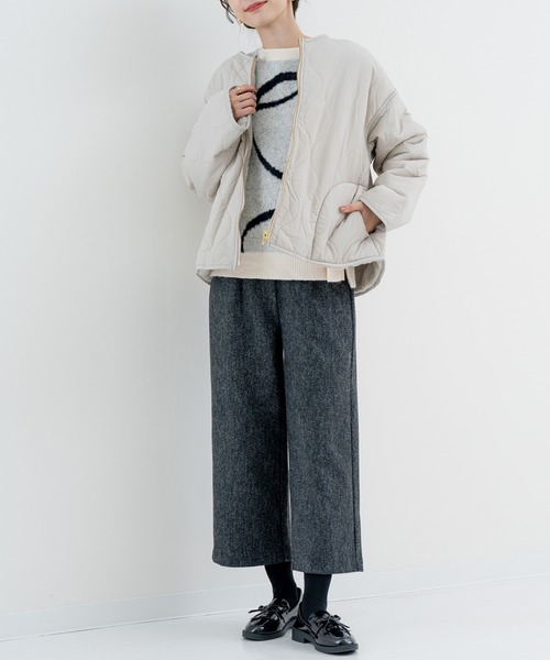 ANNA LUNA(アンナルナ)の「【ANNA LUNA】 2WAY 中綿 リバーシブル ブルゾン(ブルゾン・レディース・ベージュ/ブラック・MEDIUM)」の16枚目の写真