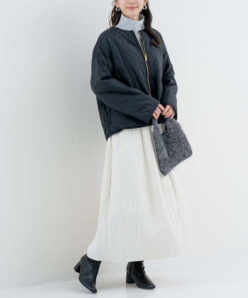 ANNA LUNA(アンナルナ)の「【ANNA LUNA】 2WAY 中綿 リバーシブル ブルゾン(ブルゾン・レディース・ベージュ/ブラック・MEDIUM)」の11枚目の写真
