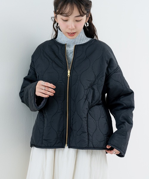 ANNA LUNA(アンナルナ)の「【ANNA LUNA】 2WAY 中綿 リバーシブル ブルゾン(ブルゾン・レディース・ベージュ/ブラック・MEDIUM)」の22枚目の写真