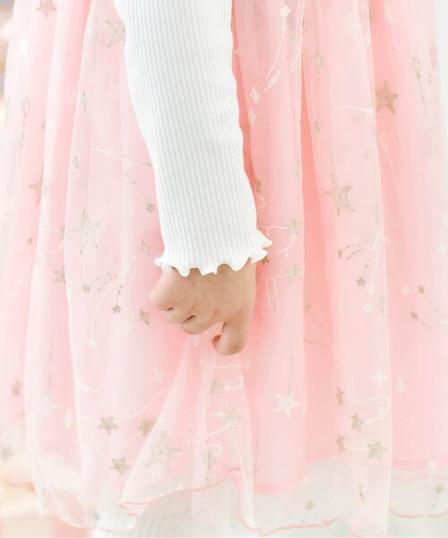 apres les cours(アプレレクール)の「【リンク】Holidayワンピース_アプレレクールマシェリ_ジュニア対応(ワンピース・キッズ・サックスブルー/ピンク・140/130/120/110/100/90/80)」の12枚目の写真