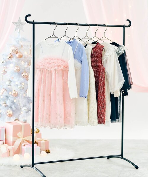 apres les cours(アプレレクール)の「【リンク】Holidayワンピース_アプレレクールマシェリ_ジュニア対応(ワンピース・キッズ・サックスブルー/ピンク・140/130/120/110/100/90/80)」の18枚目の写真