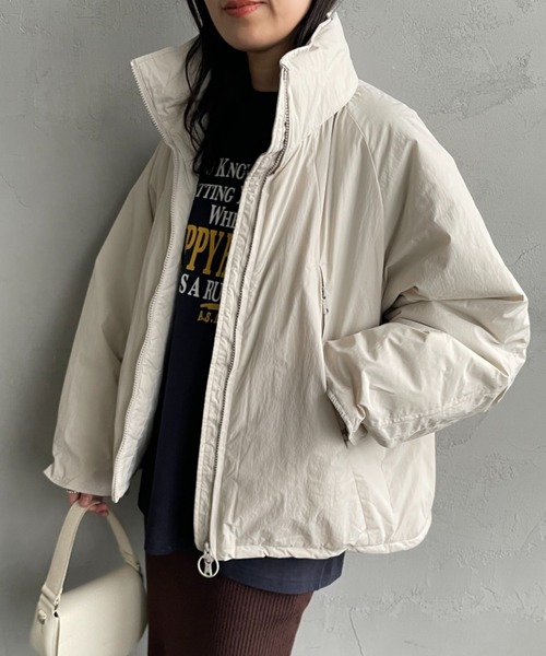 ☆ WILD THINGS ☆ ハッピージャケット 中綿 ショート セメント WILD