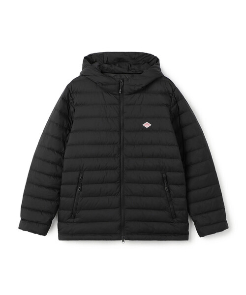 MEN'S NYLON TAFFETA MIDDLE DOWN HOODED JACKET（ダウンジャケット