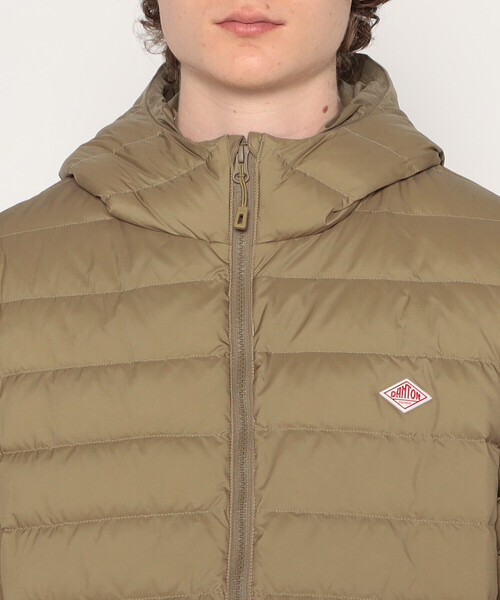 DANTON（ダントン）の「MEN'S NYLON TAFFETA MIDDLE DOWN HOODED