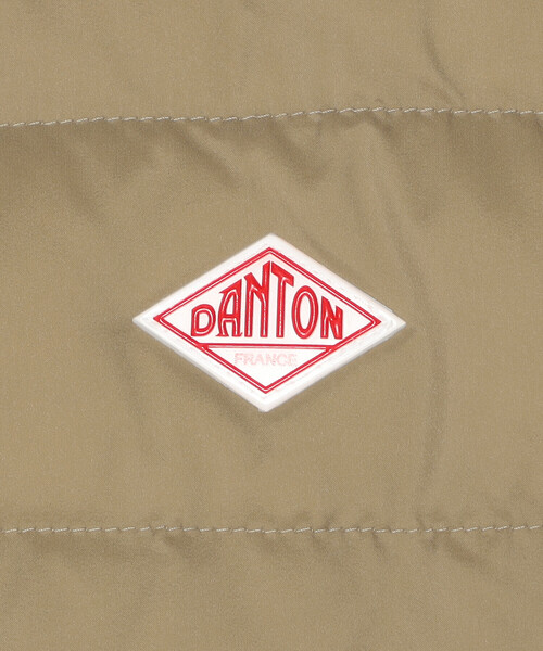 DANTON（ダントン）の「MEN'S NYLON TAFFETA MIDDLE DOWN HOODED JACKET（ダウンジャケット/コート・メンズ・ブラック/グレー系その他/ベージュ・L/XL/M/S/XXL/XS）」の18枚目の写真