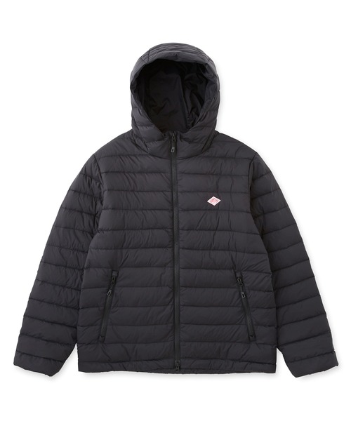 MEN'S NYLON TAFFETA MIDDLE DOWN HOODED JACKET（ダウンジャケット