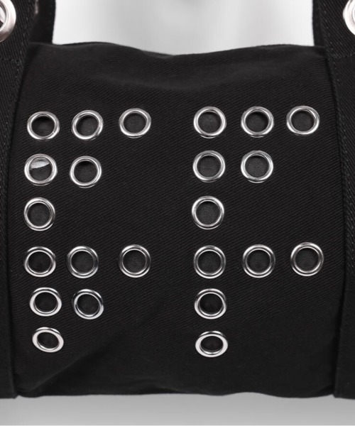 FANCY CLUB（ファンシークラブ）の「【日本未発売/WEB限定】FANCY CLUB(ファンシークラブ)/大容量 2WAY アイレット ダッフルバッグ ショルダー トートバッグ//FFFF EYELET DUFFLE BAG（ショルダーバッグ・レディース・グリーン系カモフラージュ/ブラック・FREE）」の19枚目の写真