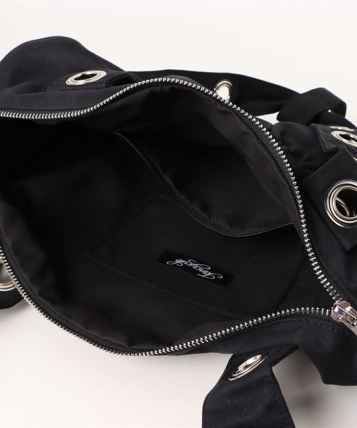 FANCY CLUB（ファンシークラブ）の「【日本未発売/WEB限定】FANCY CLUB(ファンシークラブ)/大容量 2WAY アイレット ダッフルバッグ ショルダー トートバッグ//FFFF EYELET DUFFLE BAG（ショルダーバッグ・レディース・グリーン系カモフラージュ/ブラック・FREE）」の22枚目の写真