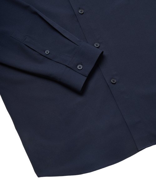 MUSINSA STANDARD（ムシンサスタンダード）の「リラックスフィットシルキーシャツ[ダークネイビー]（シャツ/ブラウス・メンズ・その他・MEDIUM/LARGE/X-LARGE/XX-LARGE/SMALL）」の7枚目の写真