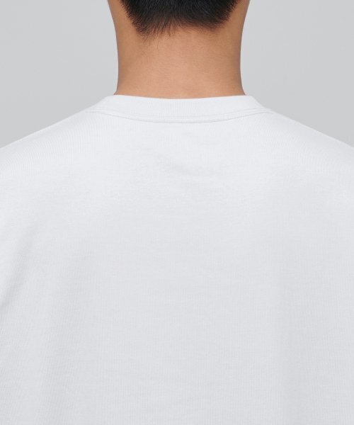 MUSINSA STANDARD（ムシンサスタンダード）の「ヘビーウェイトリラックスクルーネックTシャツ[ホワイト]（Tシャツ/カットソー・メンズ・その他・SMALL/MEDIUM/LARGE/X-LARGE/XX-LARGE/XXX-LARGE）」の5枚目の写真
