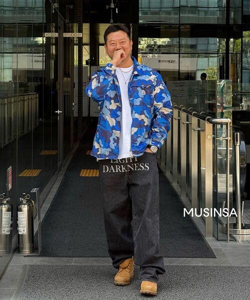 MUSINSA STANDARD（ムシンサスタンダード）の「ヘビーウェイトリラックスクルーネックTシャツ[ホワイト]（Tシャツ/カットソー・メンズ・その他・SMALL/MEDIUM/LARGE/X-LARGE/XX-LARGE/XXX-LARGE）」の8枚目の写真