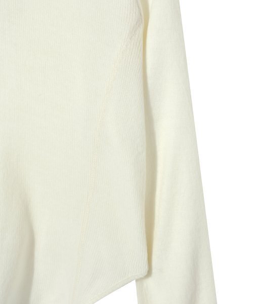 YOUHEE（ユヒ）の「HOOD LONG SLEEVE IVORY（ニット/セーター・レディース・その他・FREE）」の5枚目の写真