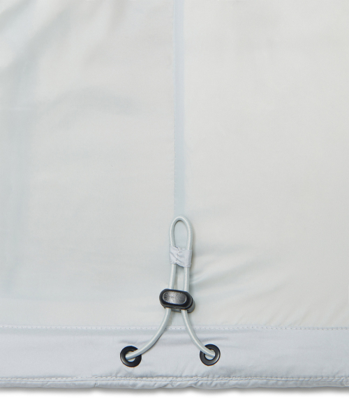NOMANUAL(NOMANUAL)の「QUBE DUCK DOWN - LIGHT GRAY(ダウンジャケット/コート・レディース・その他・SMALL/MEDIUM/LARGE/X-LARGE)」の7枚目の写真